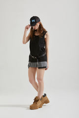 DRILL SLEEVELESS TOP