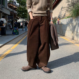 LMN Unbay Snap Corduroy Balloon Pants (3 colors)