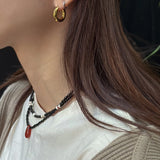 Bold winter Earring(Silver/Gold)