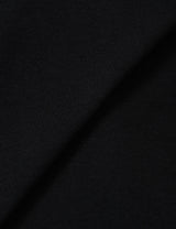 WRAP SHIRRING TOP(BLACK)