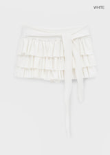 [MADE] アロットストラップテイラードスカートパンツ