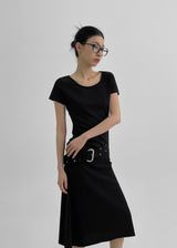 [MADE] Izny U-Neck Short Sleeve T-shirt