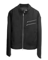 Rix tweed biker jacket
