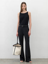 (Z-PT-5520)ESSENTIAL BOOTCUT PANTS