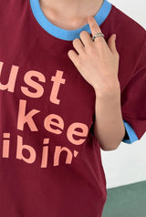 ジャスト リンガー オーバー Tシャツ