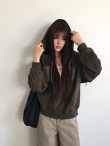 YWD DUGY フーディージップアップ