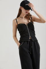 STUD PANTS