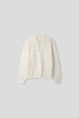 Hachi flow collar knit