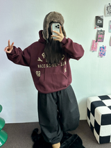 ツーピンタックリベットベルトバルーンロングパンツ🤎🖤💙3カラー