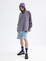 American casual retro raglan long-sleeved T-shirt for spring and autumn