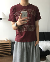 コイ スラブ クロップ プリンテッド ショートスリーブ Tシャツ 3C