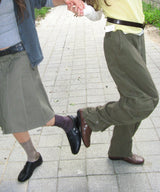 Silly 0063. Button Loafers - 2colors