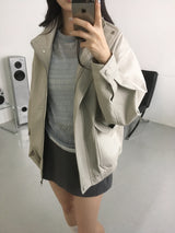 Linkle Leather Jumper