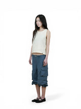 MIDI MOUNTAIN PANTS (INDIGO)