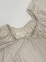Nylon Two-Way Flare Blouse