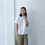 Pure White Drop-Shoulder Tee