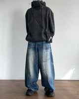 21 Patch Denim Pants