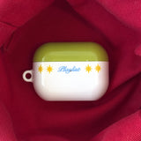 oab twinkle airpods case (olive)