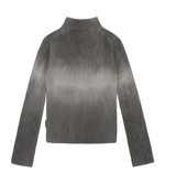Diagonal-Gradient-Knit-Zip-Up - 2COLOR