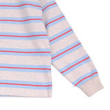 ストライプカラーロングスリーブTシャツ（ユニセックス）_SYF6TS02SB