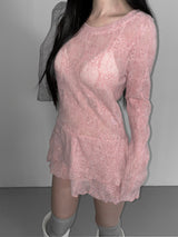 anime knit ops(4 color)