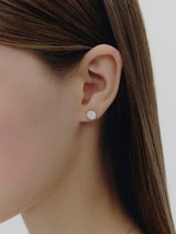 26SS★ Essence Silver (W) Moissanite Floria Earrings