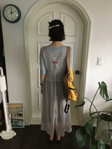 YWD チェックシフォンドレス (2color)