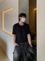 マーディー Uネック 半袖 Tシャツ 4C