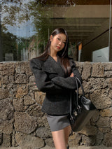 premium bokash wool jacket