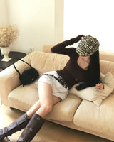 [MADE] Finger hole, square 長袖Tシャツ