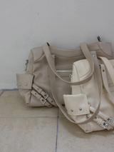 ルーヴ ソフト ベルト ショルダー バッグ (IVORY, BEIGE 2COLORS!)