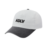 25SS PIG/BIO WASHED LEATHER PATCH BALL CAP CHARCOAL