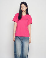 25FW WOMAN SCRIPT LOGO PRINTING SHORT SLEEVE T-SHIRT