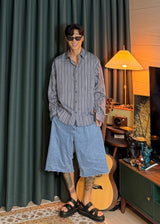Striped Basic Shirt 2COLOR