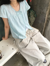 Color-Block Pocket Pants