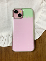 スイートベリー シルバー エポキシケース (baby pink)