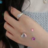 【MADE】 Heart quilting ring
