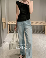 【MADE】One shoulder blouse