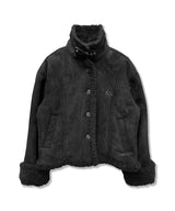 Standard Collar Suede Mustang_Black