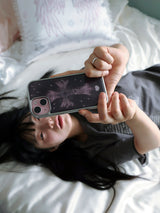 LFH Holy Glitch (Silver Epoxy / Grape) phone-case
