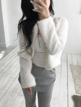 Bosong Fur Cardigan