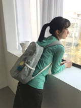 Love walk backpack - Sage gray