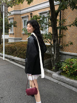 [MADE] ENTRY LEATHER JACKET