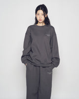 25FW ベーシックロゴナッピングズリーパンツ チャコール