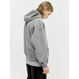 クラシックフーディー - Washed Grey