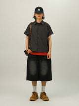 WN Side Snap Bermuda Banding Pants