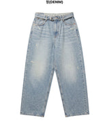 Tendi Fold-Over Wide Jeans