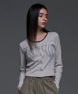 [NF] TYPO BASIC LOGO CARDIGAN (BEIGE)_F24QB280