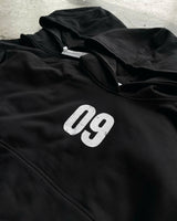 RIPOFFF 09 Logo Boxy Hoodie