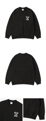 25SS INK STAMP LOGO HOODIE ZIP UP DARK BEIGE
